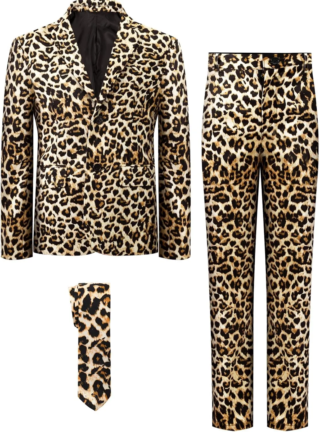 A&J DESIGN Boys Funny Print Suit for 6-16 Years