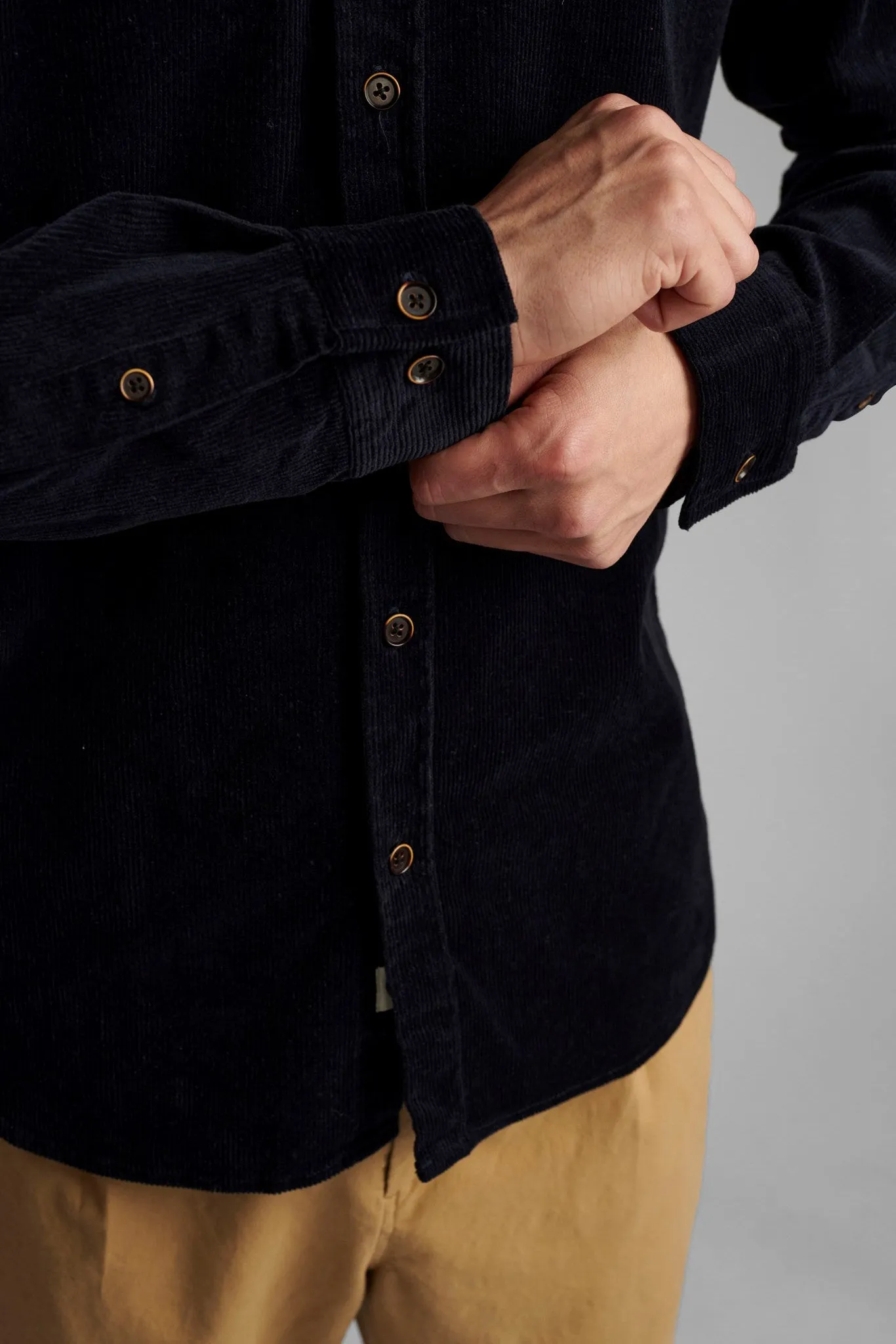 AKKONRAD CORD SHIRT - Sky Captain