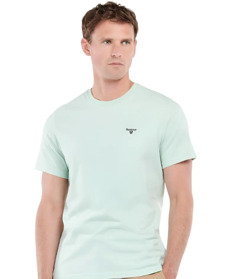 Barbour Mens Essential Sports Tee Dusty Mint