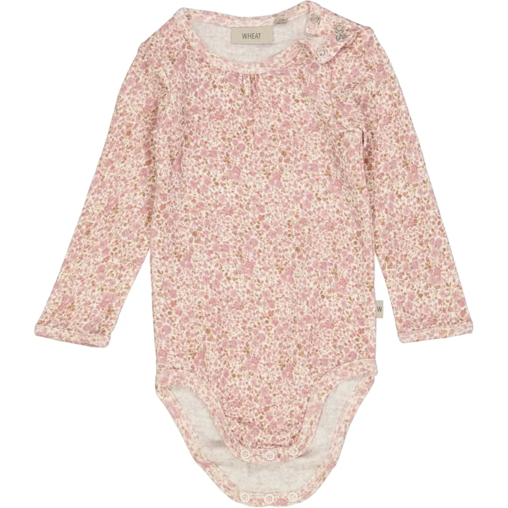 Body Gatherings Wool LS - ivory flowers