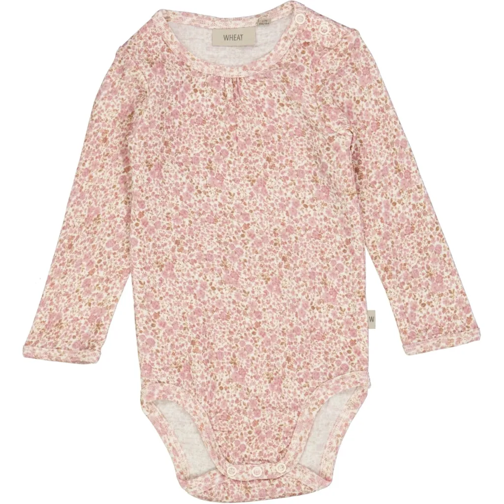 Body Gatherings Wool LS - ivory flowers