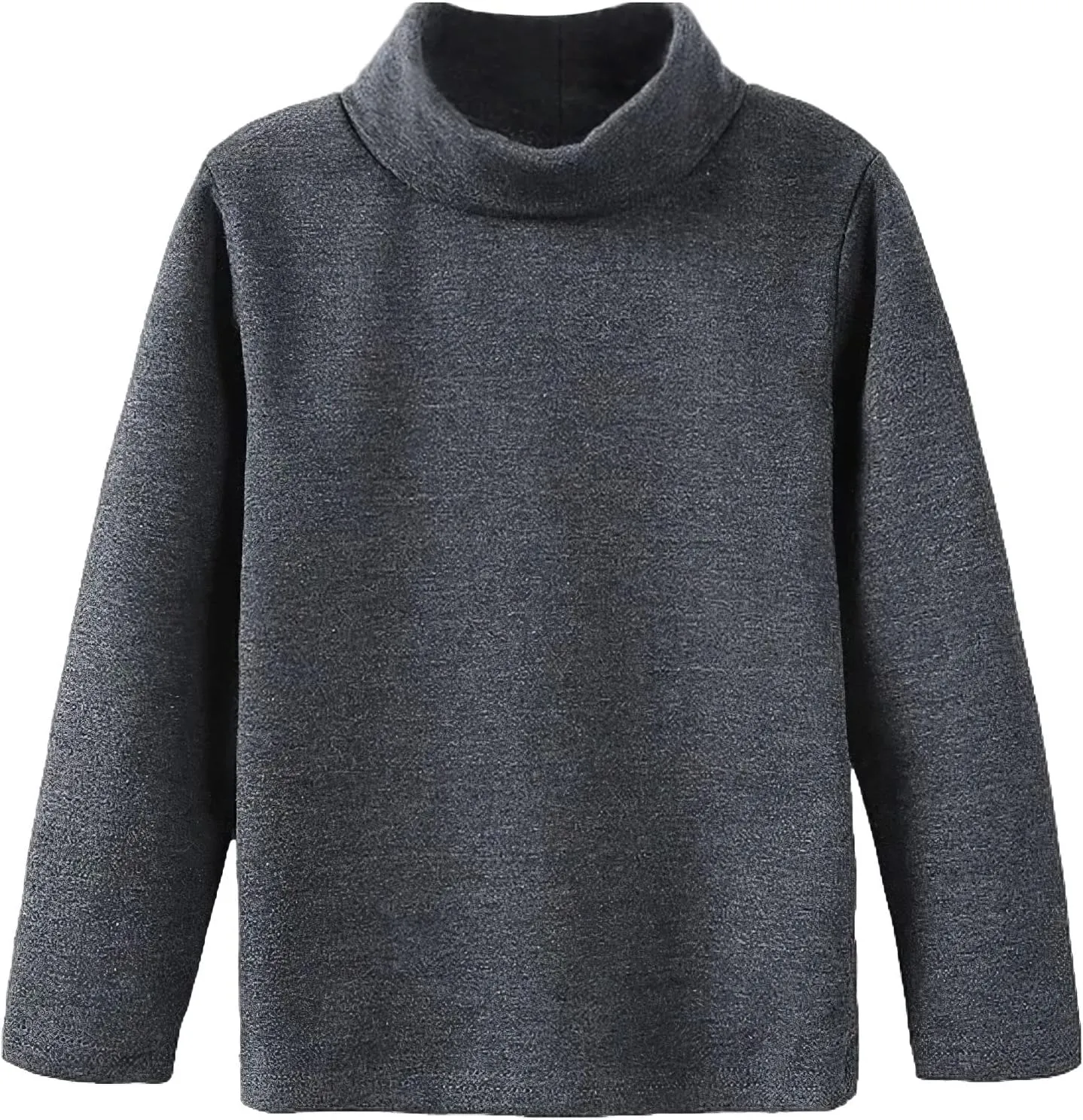 Boys Girls Base Layer Thermal Shirt Turtleneck Long Sleeve Elastic Casual Undershirts 3pcs Set