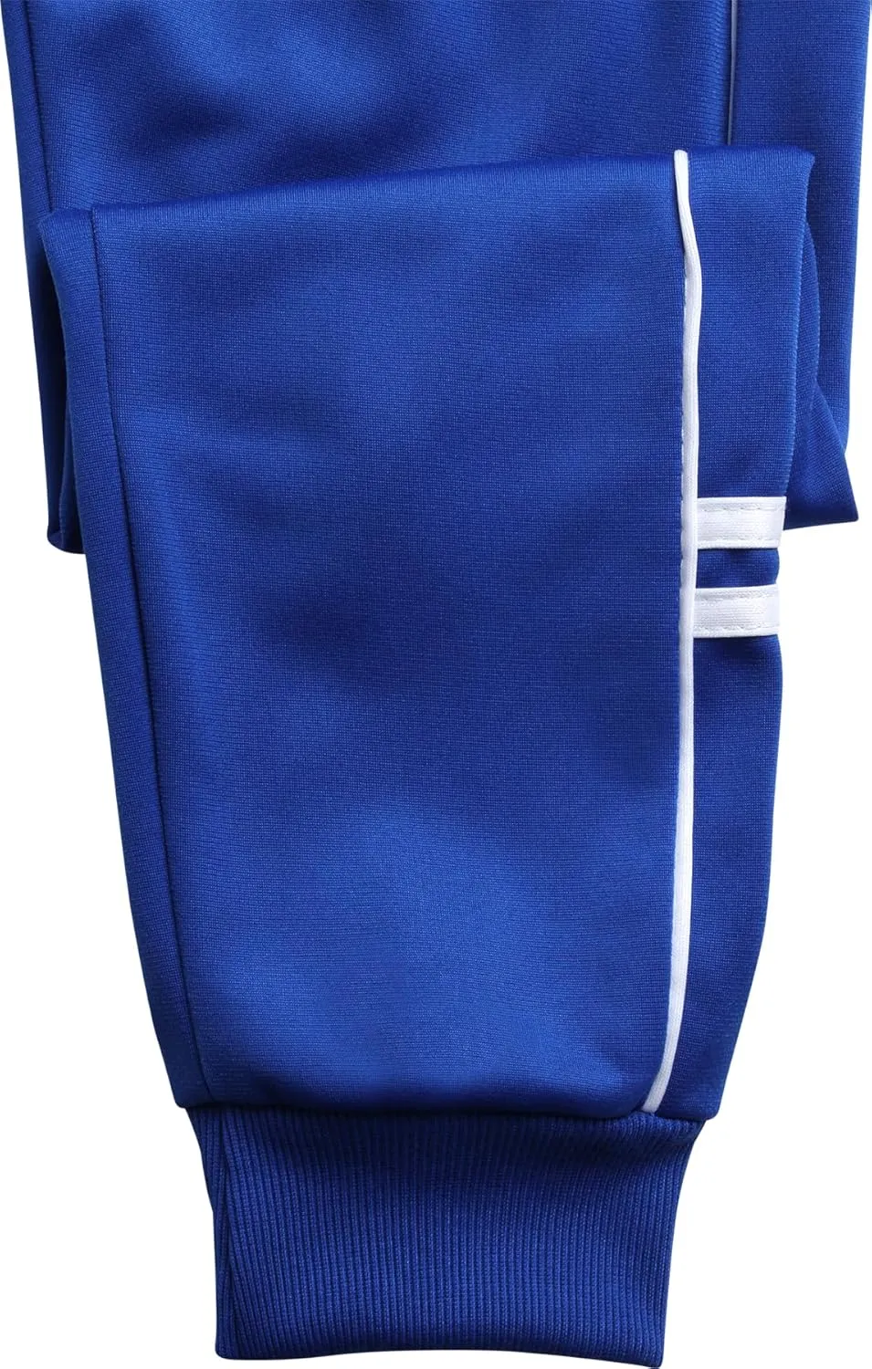 Boys' Tricot Jogger Set - 4 Piece Active Performance Zip-Up Tracksuit Set (Size: 8-18)