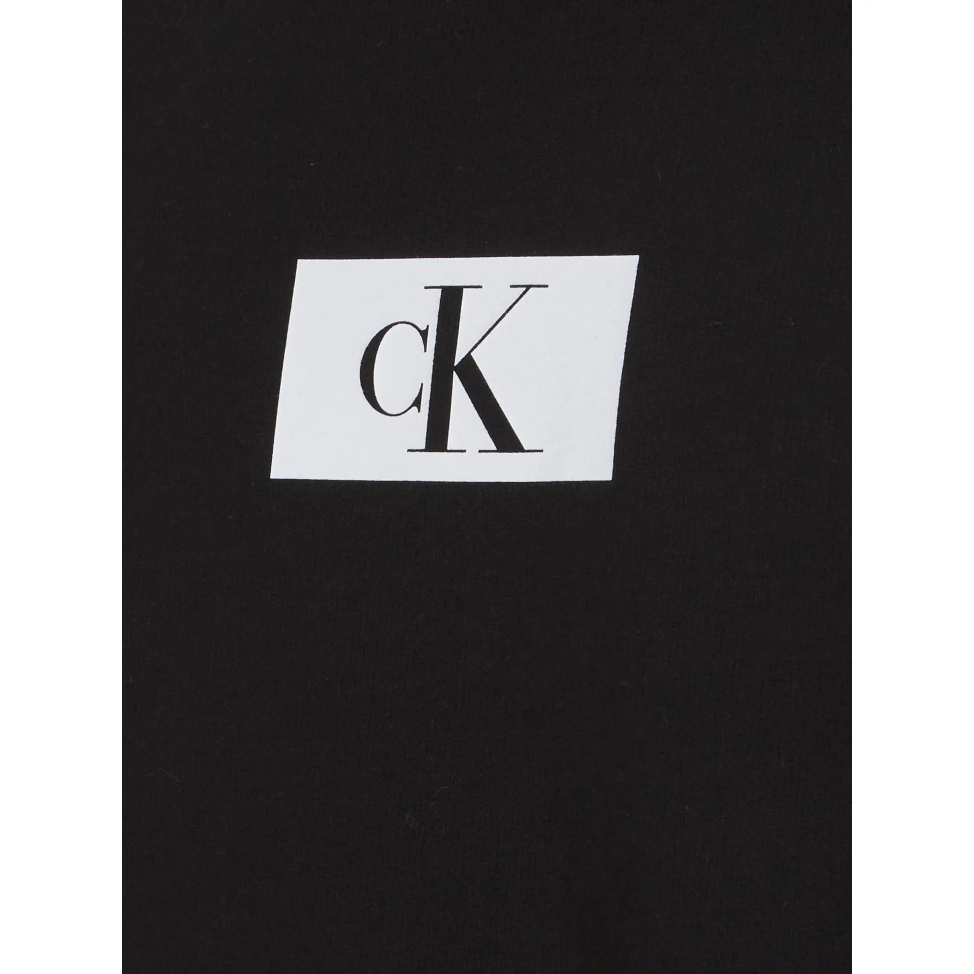 Calvin Klein CK 96 Terry Lounge Long Sleeve Sweatshirt - Black