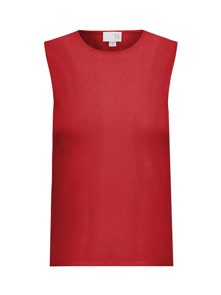 CASHMERE SHAPED TANK