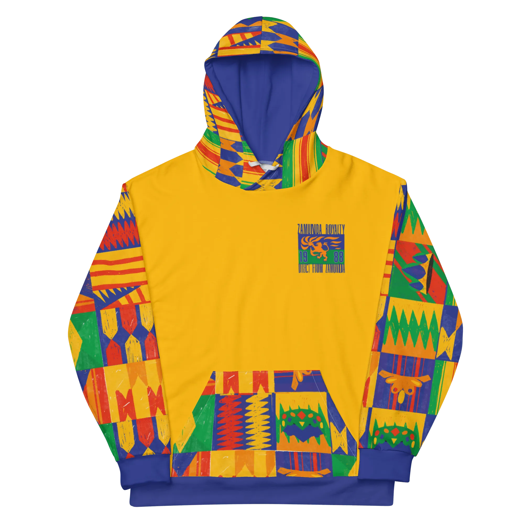Coming To America Zamunda Pattern Unisex Hooded Sweatshirt