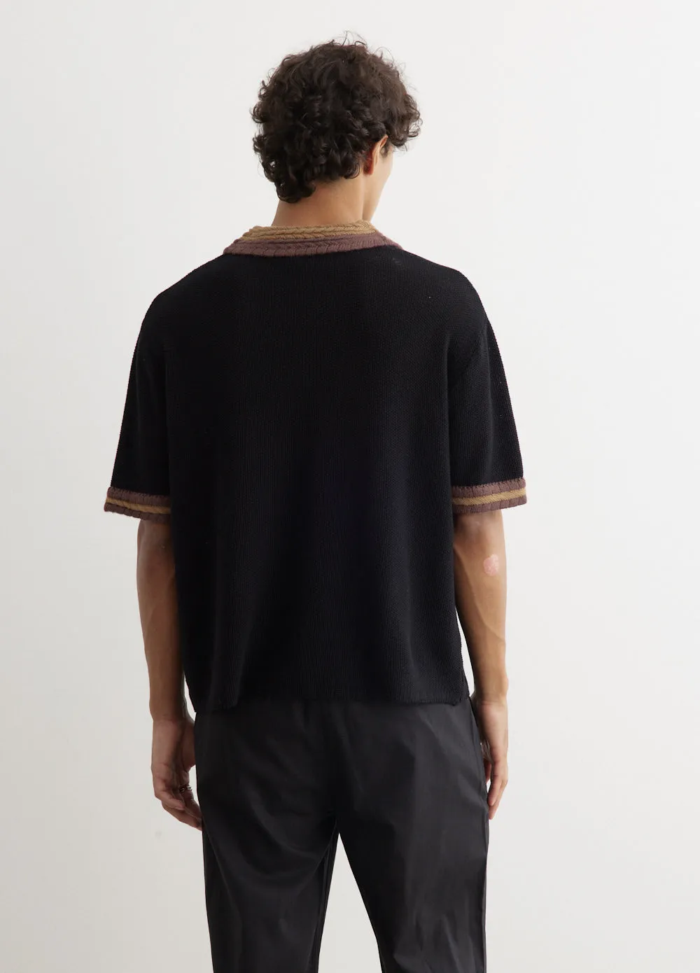 Crochet Collar Polo