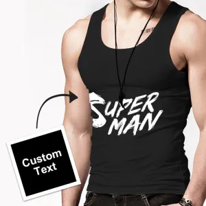 Custom Text Sport Vest Gift For Boyfriend