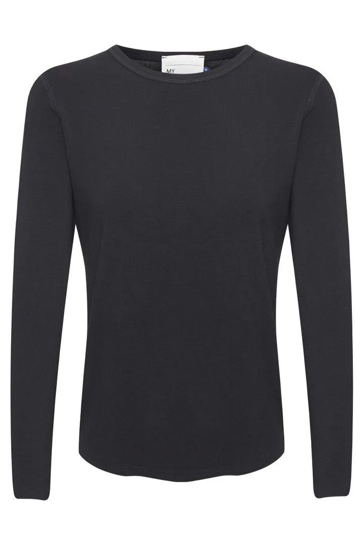 Denim Hunter Modal - Længærmet t-shirt