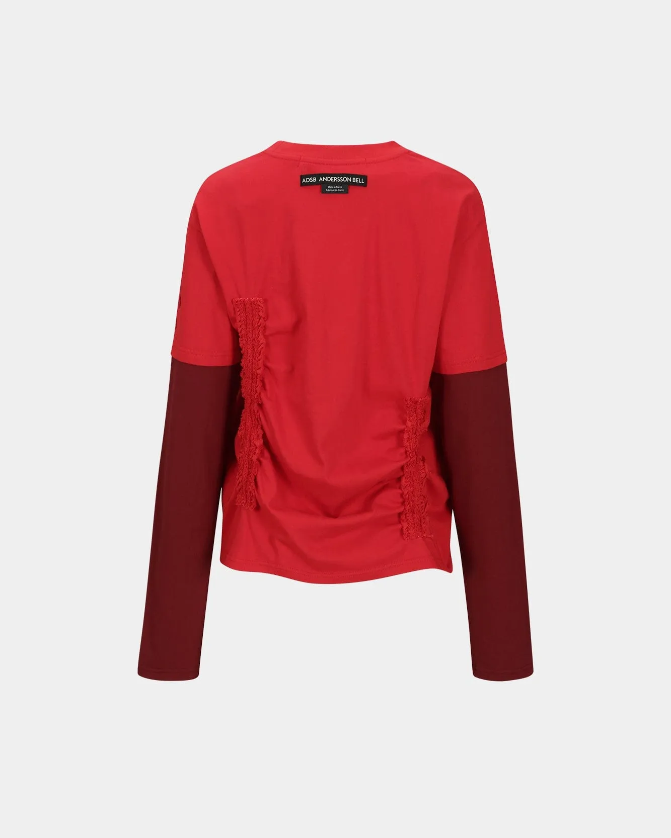(ESSENTIAL) FRILL T-SHIRTS atb1204w(RED)