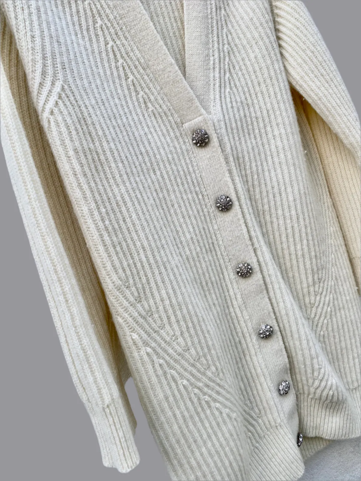 GANNI Long Cardigan Size S