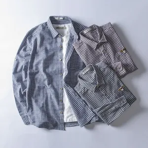 gray spring autumn casual shirts