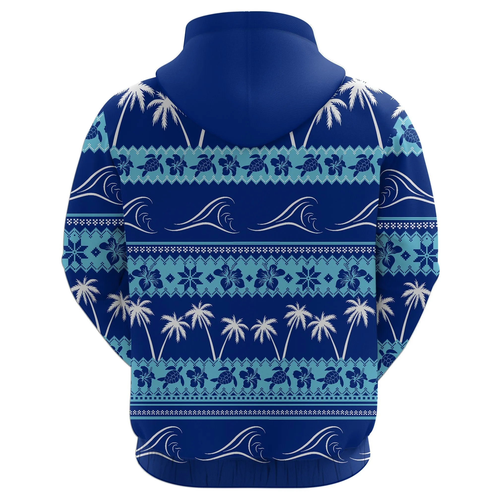 Guam Christmas Zip Hoodie Go To The Beach K4