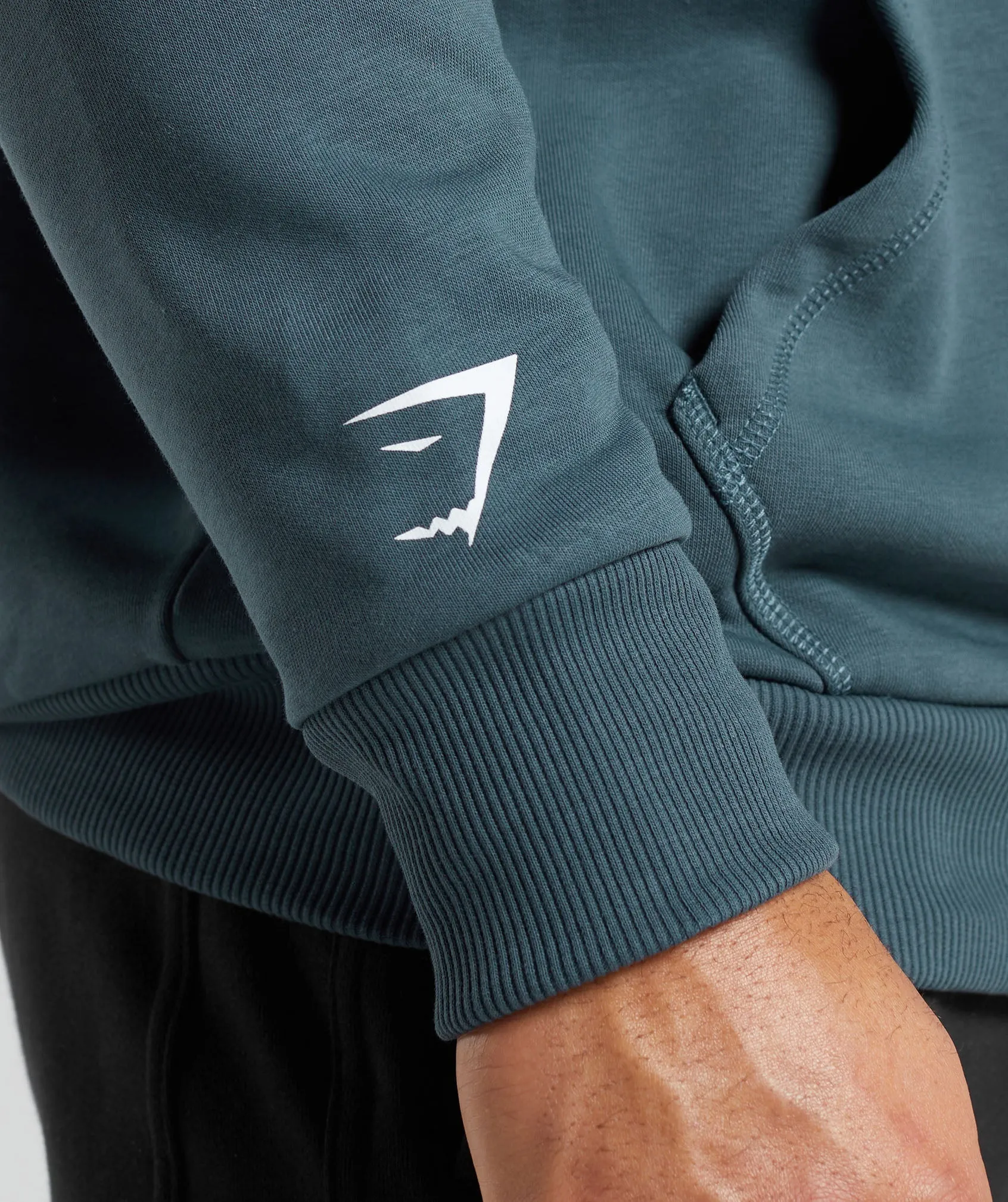 Gymshark Lifting Club Hoodie - Titanium Blue
