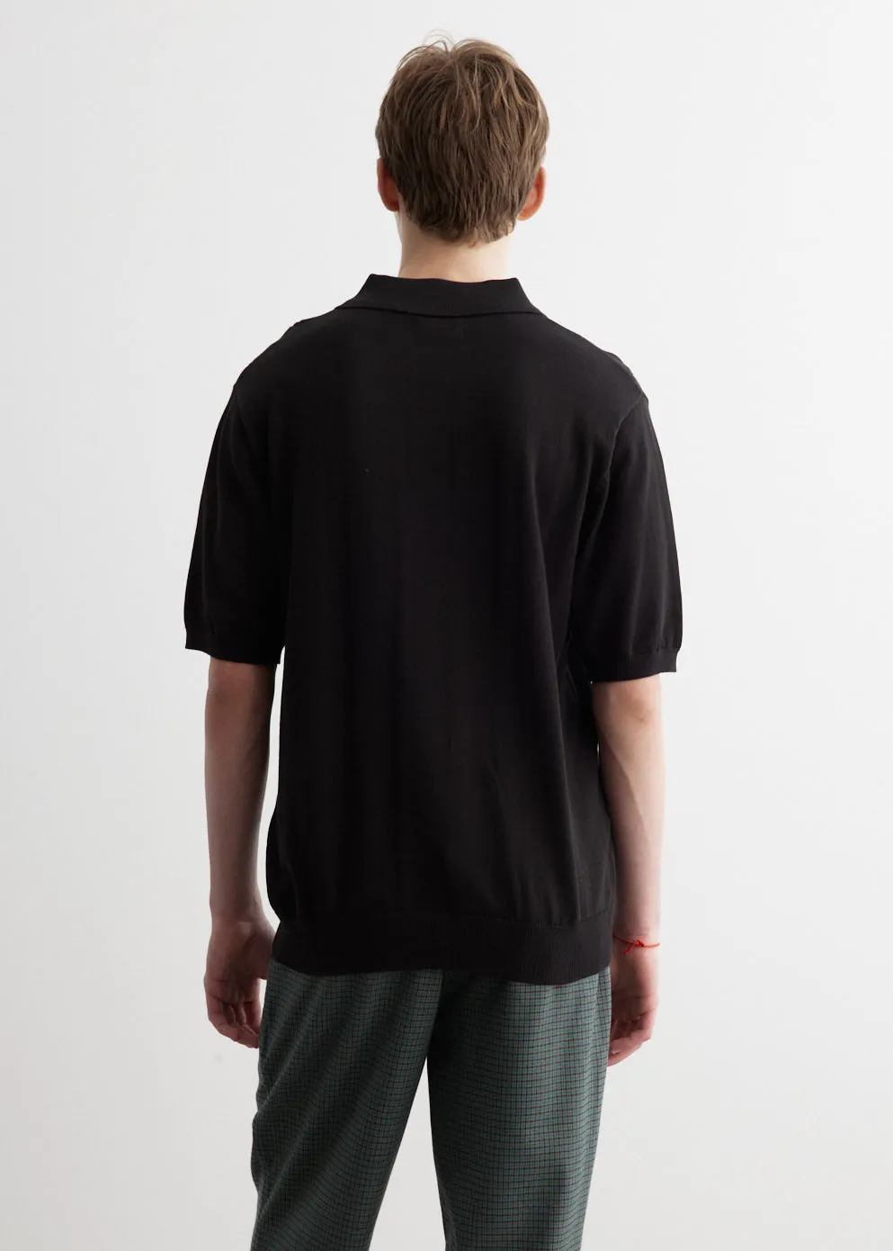 Jahmad Mini Cable Knit Polo