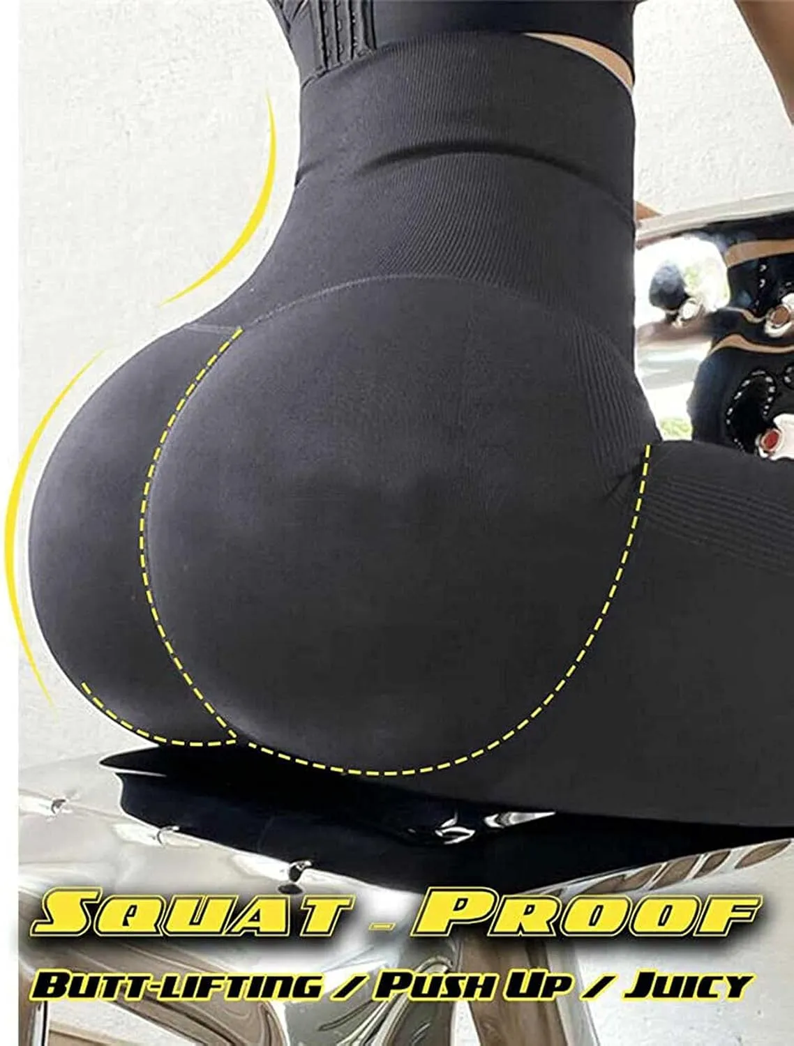 JGS1996 Plus Size Shapewear Tummy Control Leggings for Women High Waisted Compression Corset Waist Trainer Pants Body Shaper