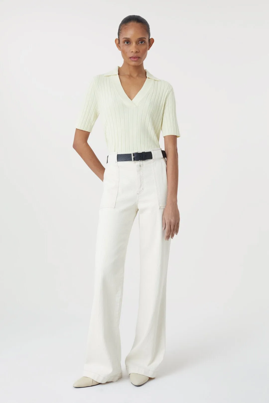 Knitted Polo Shirt