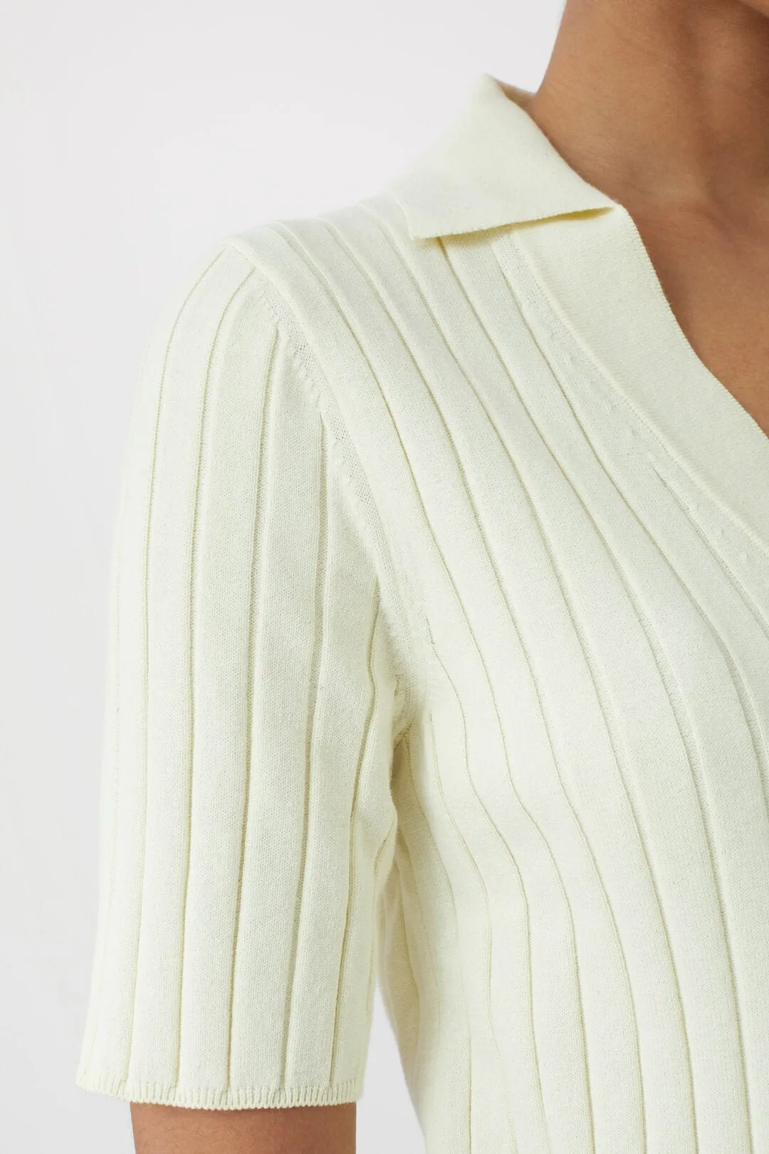 Knitted Polo Shirt