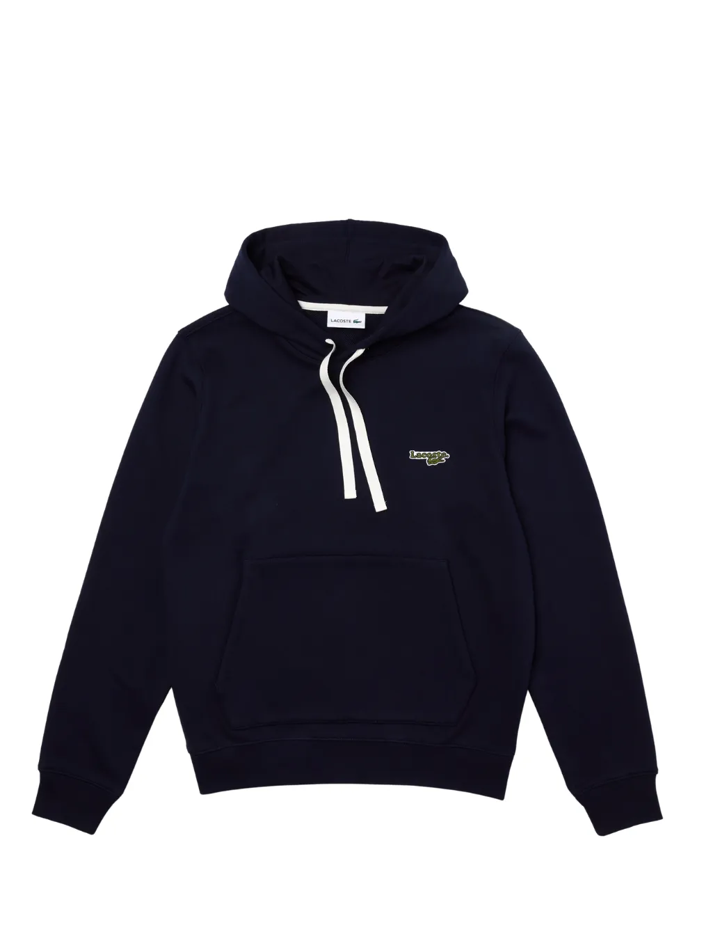 Lacoste Wording Non Brushed Hoodie