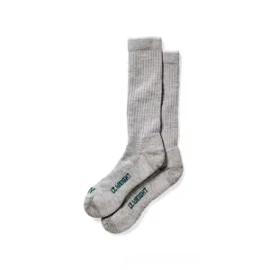 Lightweight Traditional Crew Sock (Gray Heather)