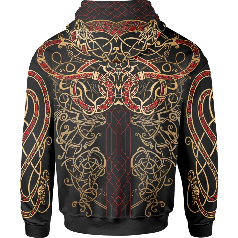 Loki Zip Hoodie - Fire Edition