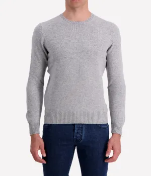 Long Sleeve Crew in Grey