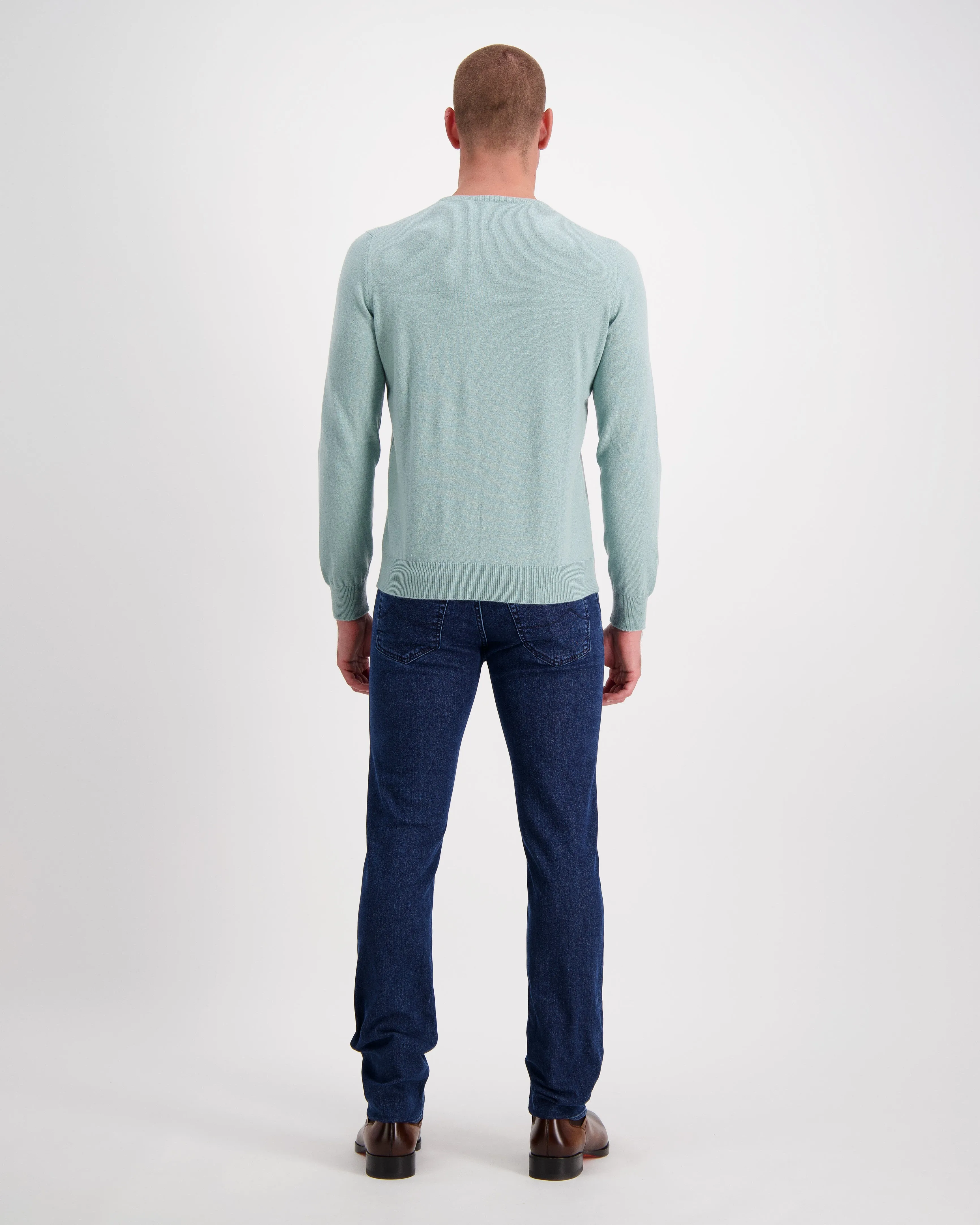 Long Sleeve Crew in Sage