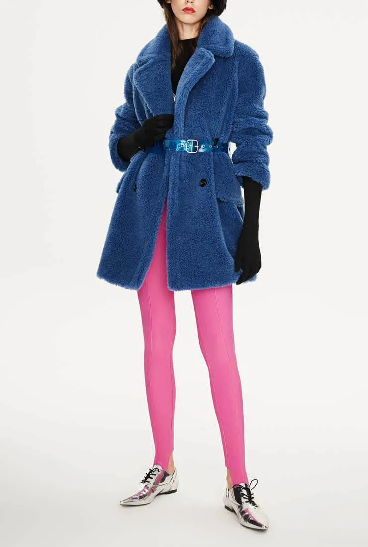 Loose Wool Teddy Coat Warm Long Coat