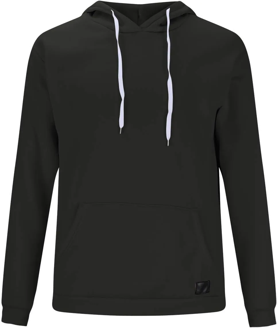 Men's Fashion Hoodies & Sweatshirts 2024 Fashion Pocket Solid Drawstring Basic Pullover Casual Outdoor Baggy Outfits