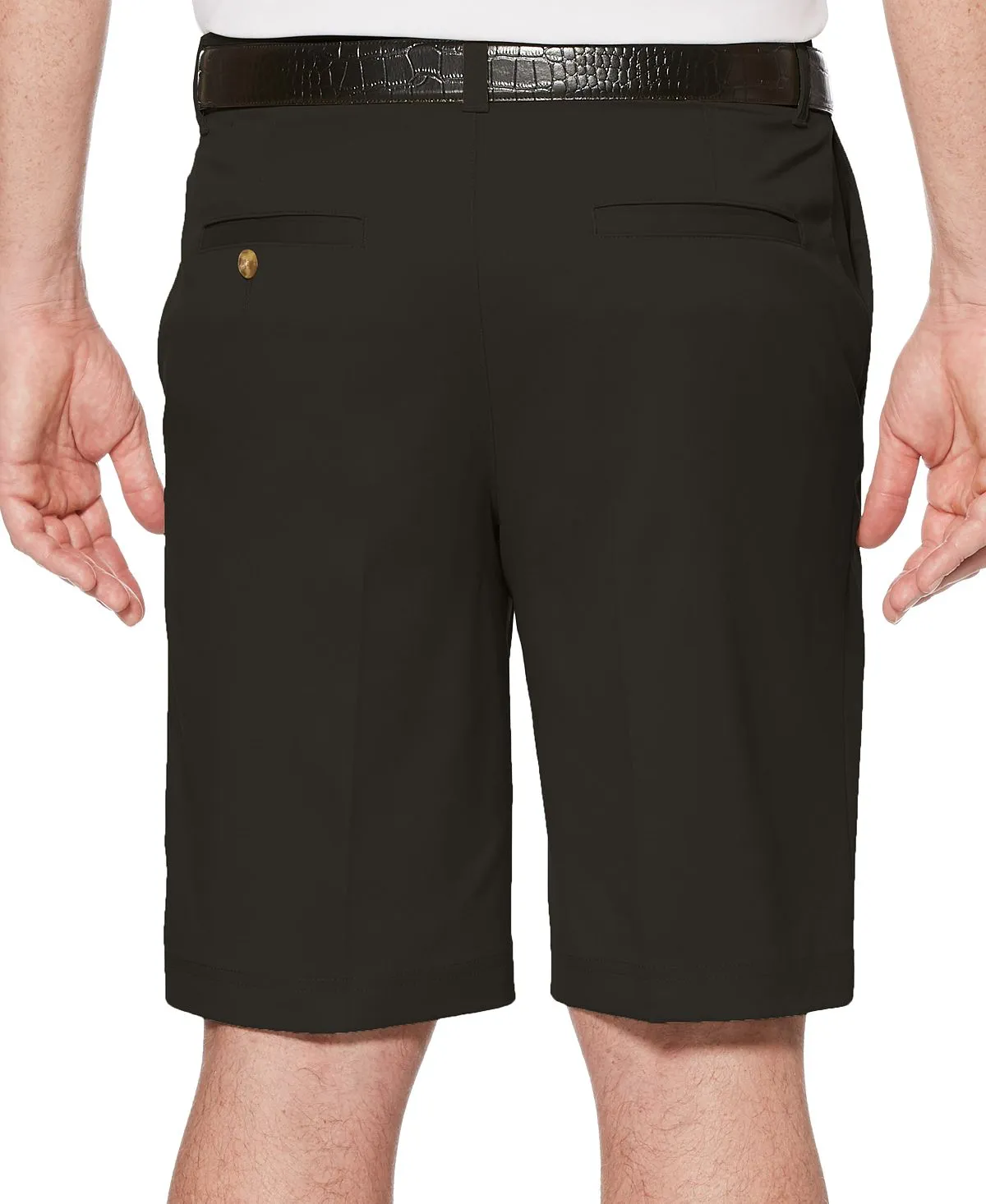 Men's Plus Tall Golf Shorts with Flat Front Waistband and PGA TOUR Active Waistband