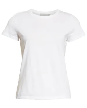 Optic White Crew Neck Essential Tee