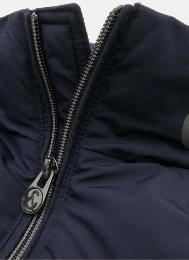 Padded Vest - Burgundy | Navy