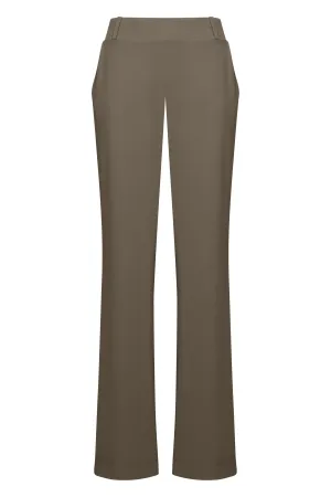 Pants | Regular travel jersey | Masami | Taupe