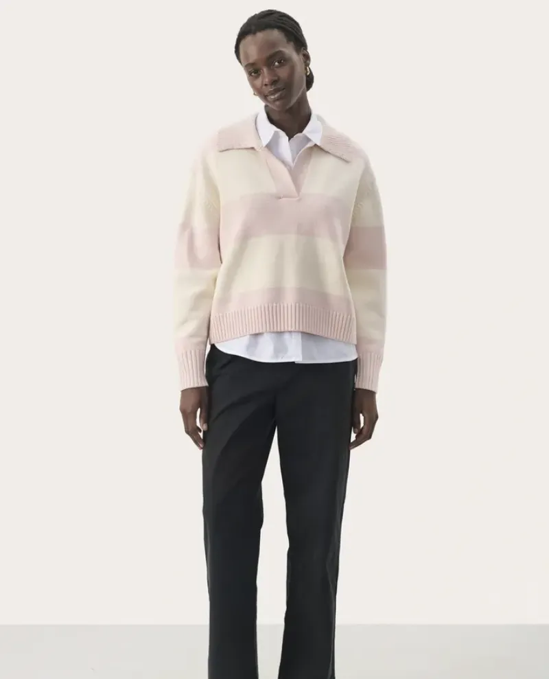 Part Two Elinda Lotus Collar Knit