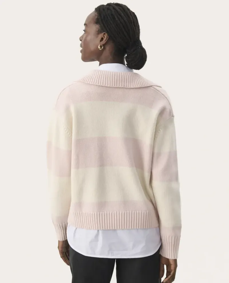 Part Two Elinda Lotus Collar Knit
