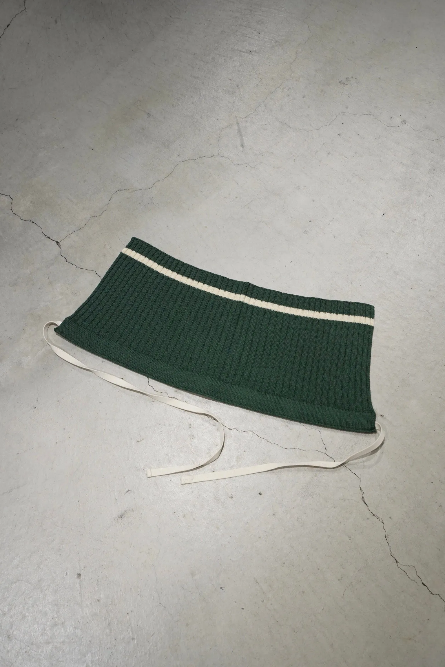 RIBBED KNIT COLLAR (GREEN)