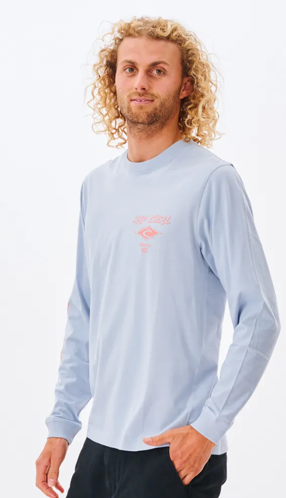 Ripcurl Fade Out Icon Long Sleeve Tee