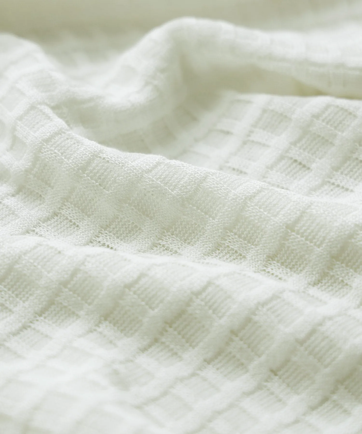 Sailor collar sheer check knit