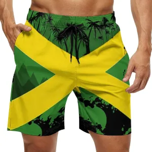 TAIZIYEAH Beach Pants for Men with Pockets Summer Short Swim Trunks Surf Short Board Short Soft