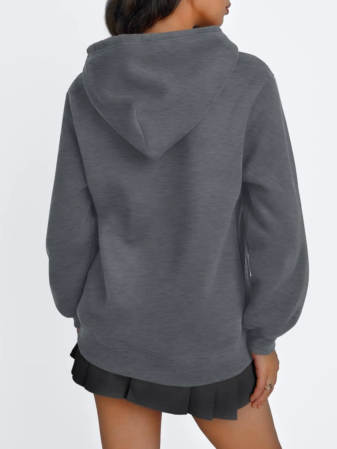 Trendy Queen Women's Winter Fleece Sherpa Lined Hoodie Casual Warm Long Sleeve Pullover Sweatshirt