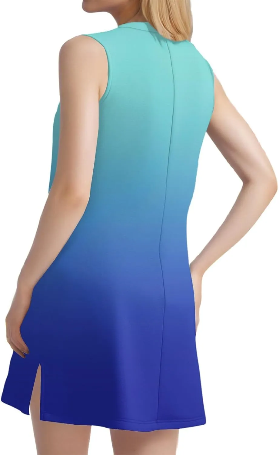 V Neck Beach Dress for Women 2025 Summer Vacation Tank Dress Holiday Boho Floral Dresses Casual Resort Wear