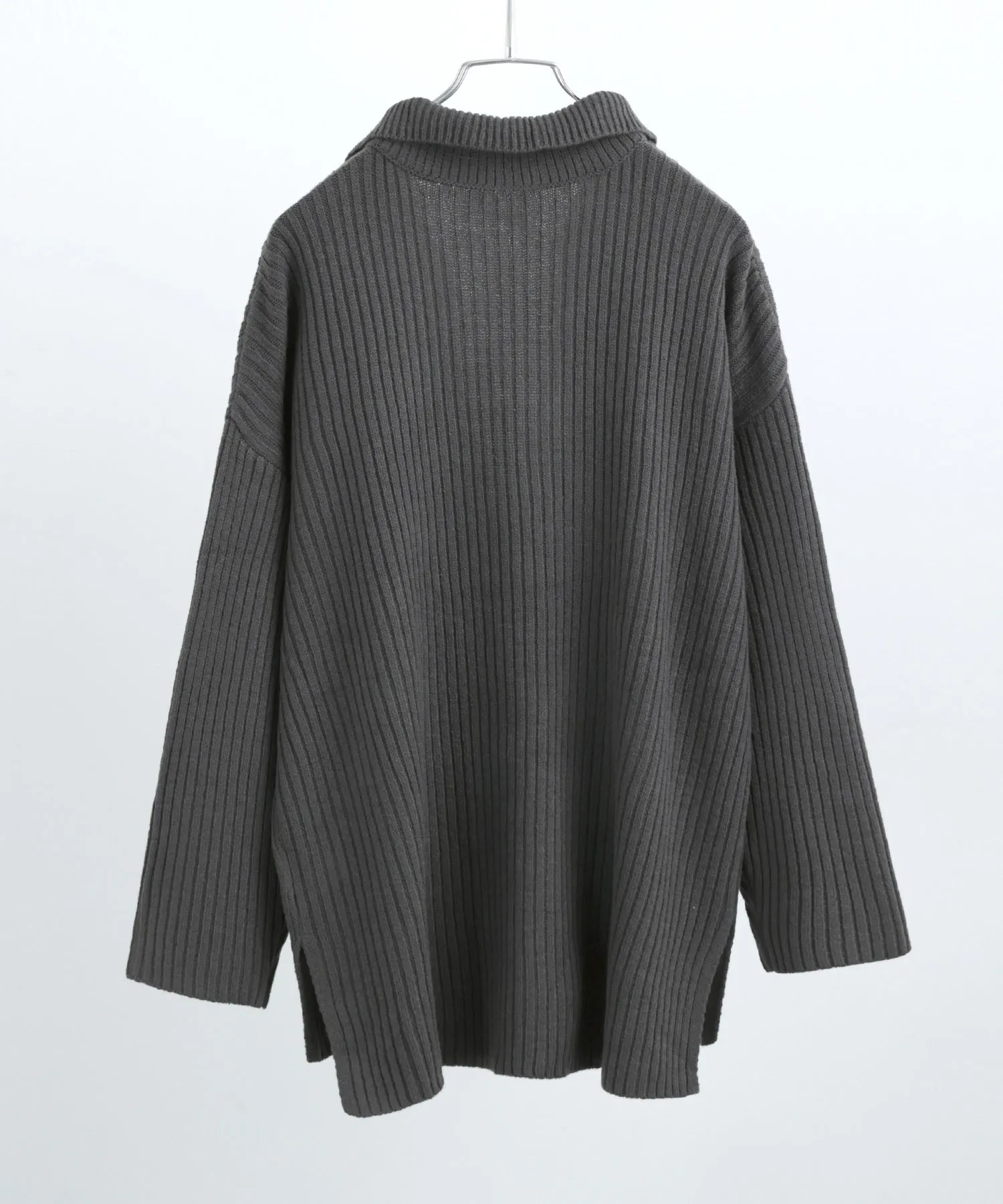 Vneck Collar Knit Pullover