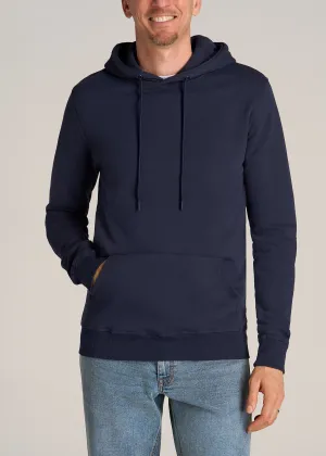 Wearever Fleece Pullover Men's Tall Hoodie in Navy