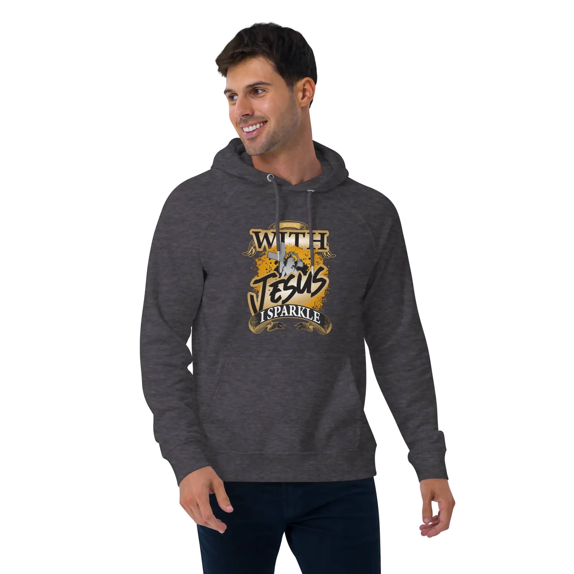 With Jesus I Sparkle Hoodie