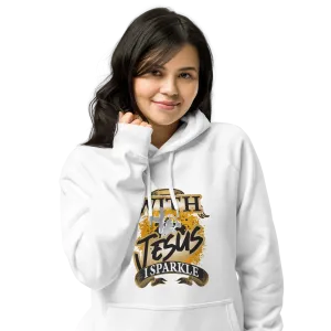 With Jesus I Sparkle Hoodie