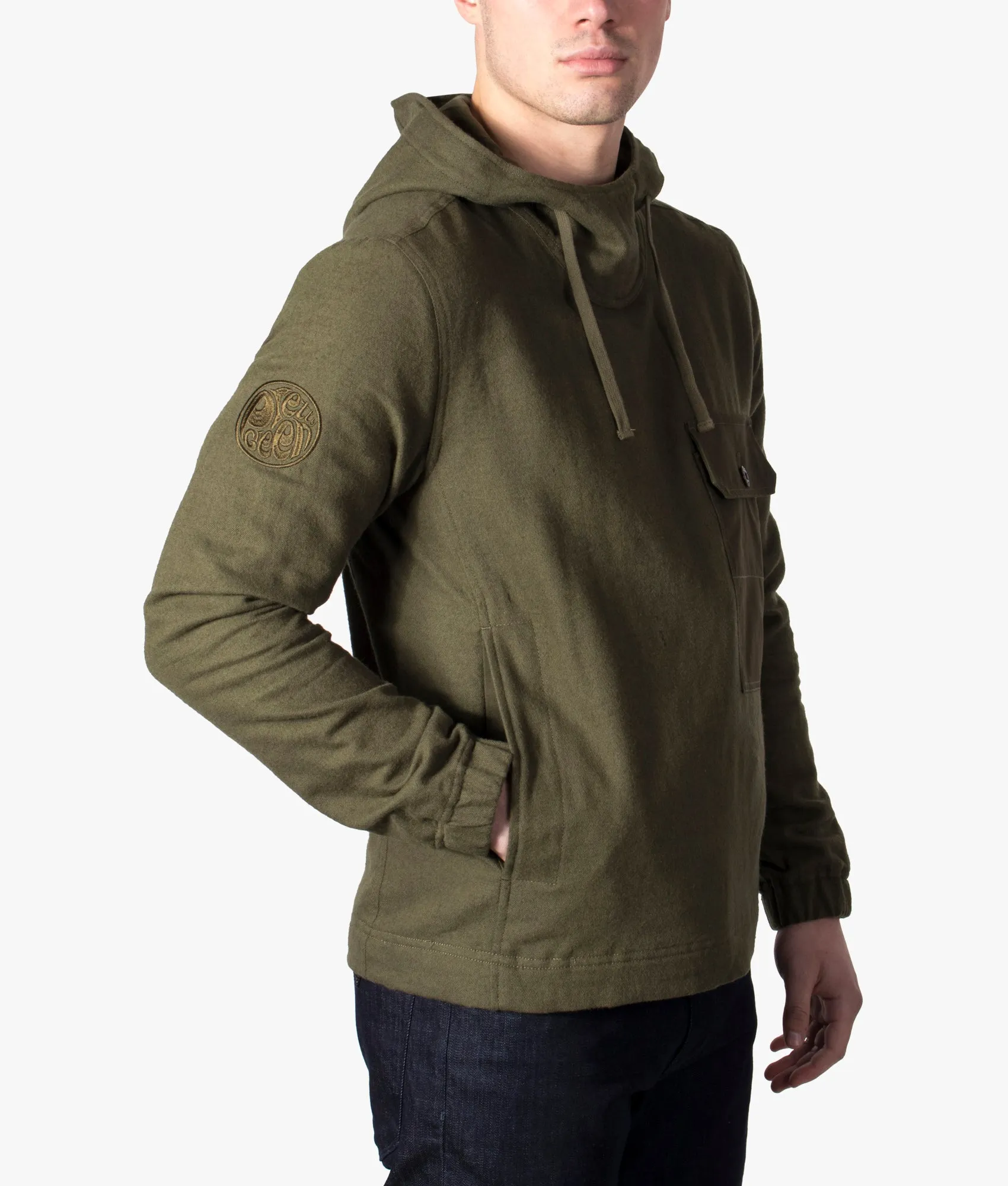 Wool Sweeney Overhead Hoodie