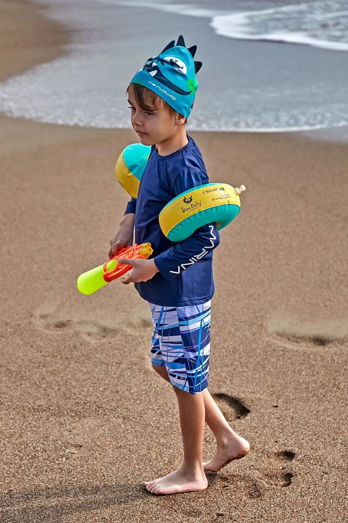 Woven Navy Boys Shorts B2430